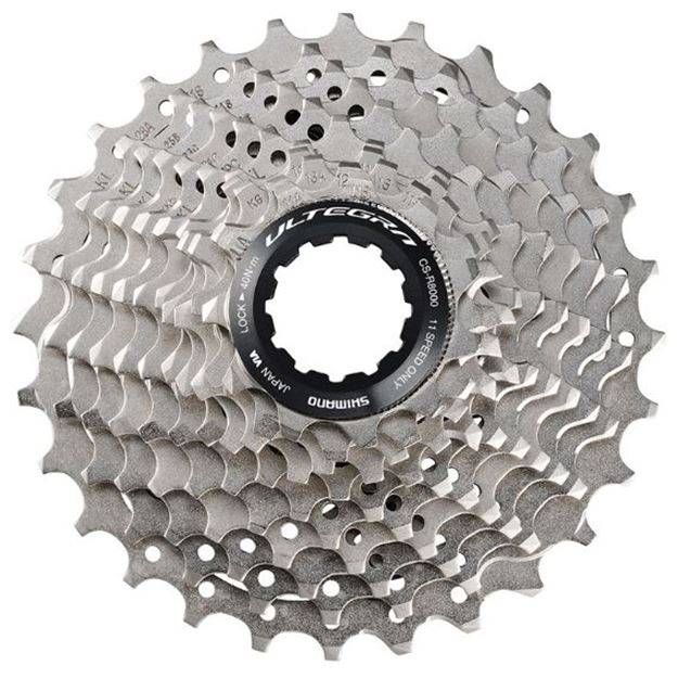 Picture of Shimano Ultegra CS-R8000 Cassette 11-Speed 11-30T Road
